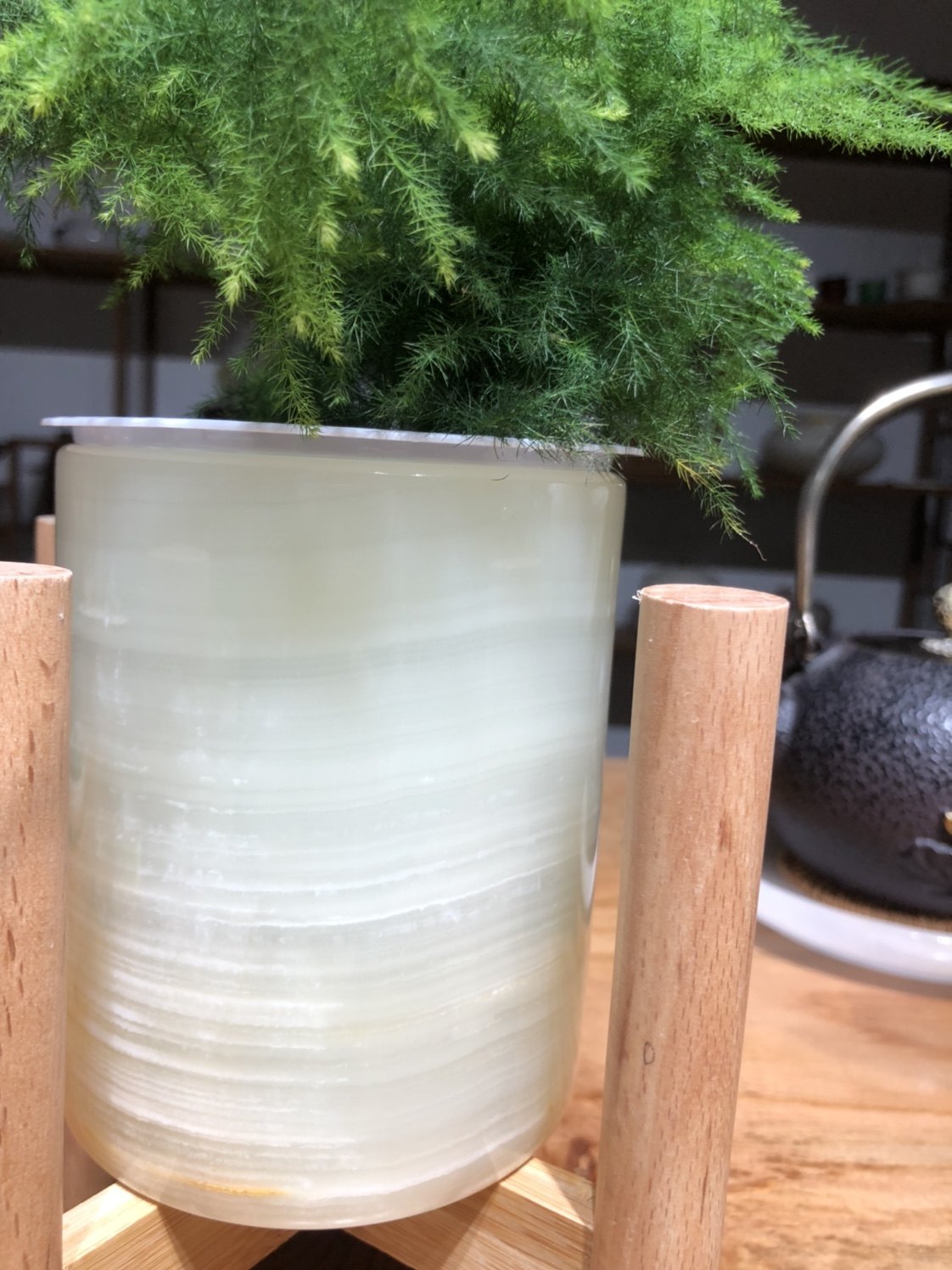 天然花盆石头原石清新新文艺小花花瓶送花花架花盆