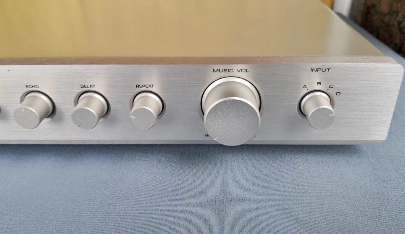 日本yamaha雅马哈kpx500家庭ktv功放卡拉ok模拟效果器舞台