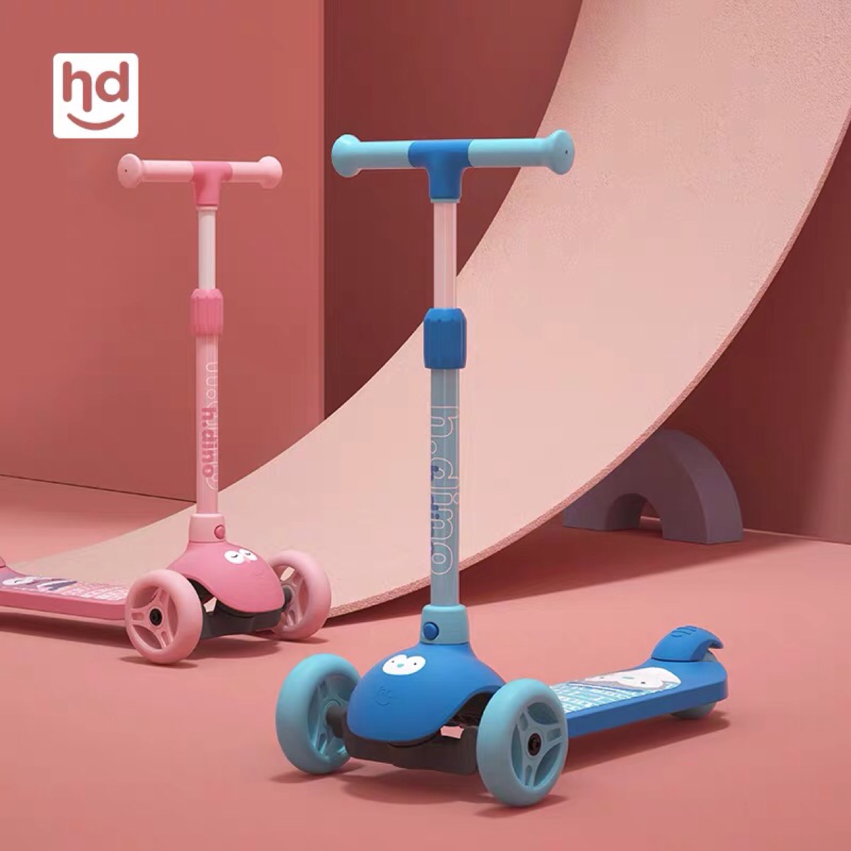 踏板小龙哈彼儿童滑板车3-6岁宝宝溜溜溜溜车车小孩滑滑滑板车