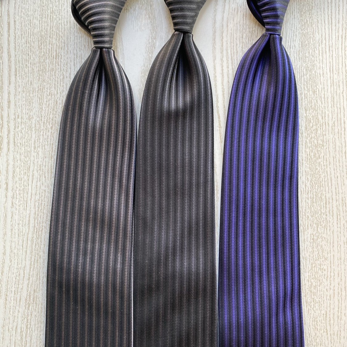 rlin日本设计师设计自主品牌真丝竖条条纹领带领带