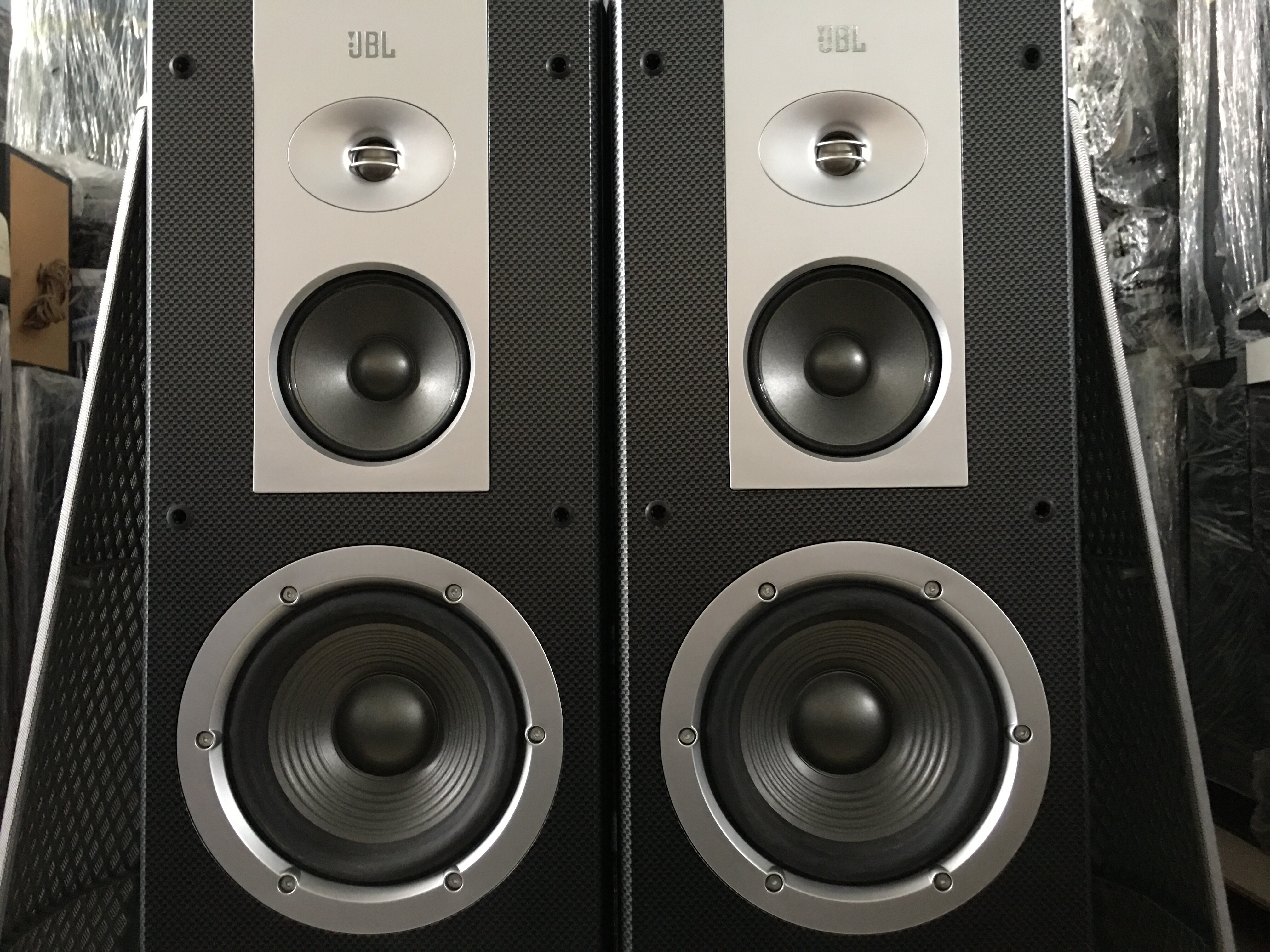 二手原装进口美国jblstage65寸落地音箱发烧家用hifi音箱