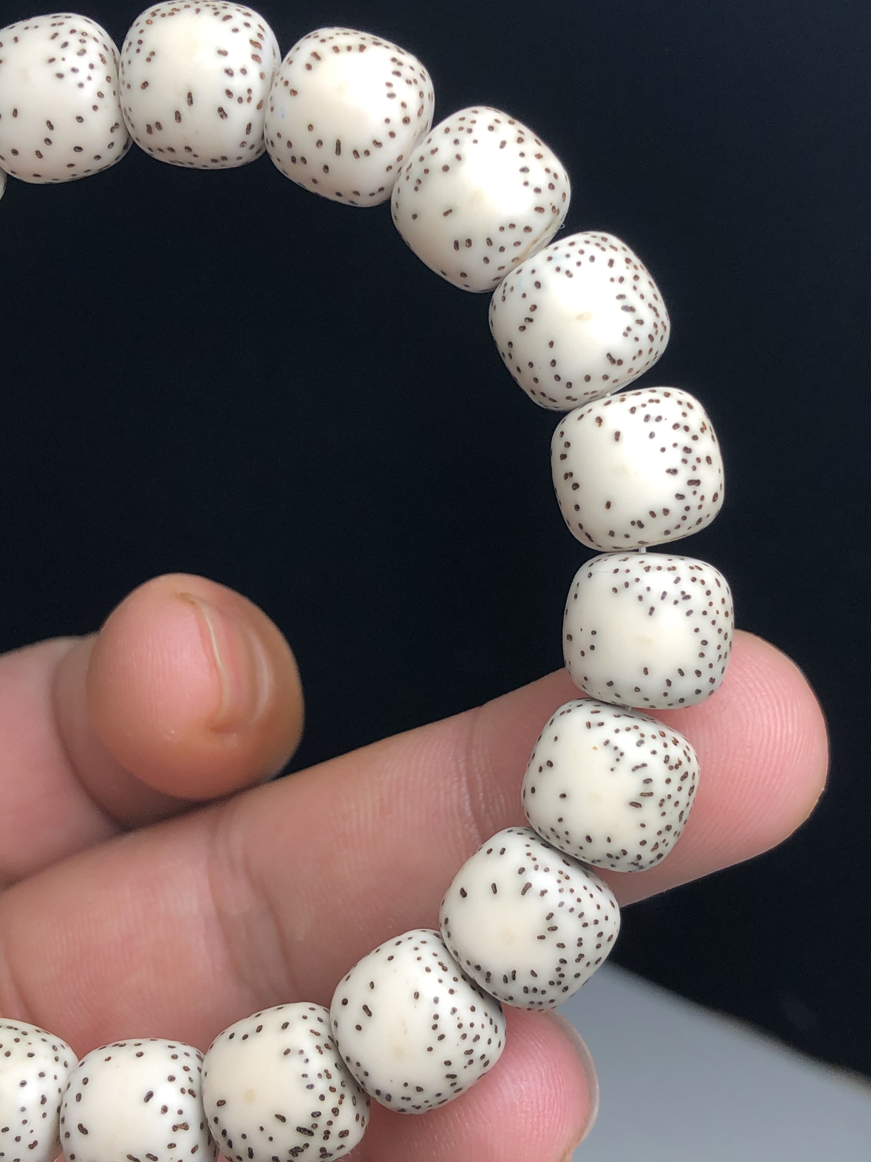 大留白手星月菩提佛珠念珠素珠正月高密男女佛珠