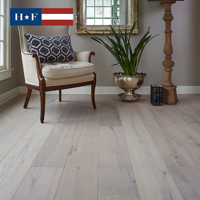 汉界帝国波士顿多层实木复合地板出口家用环保橡木实木复合地板