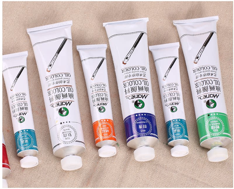 油画颜料马利粉绿艺术创作专用o1170画框绘画油画颜料