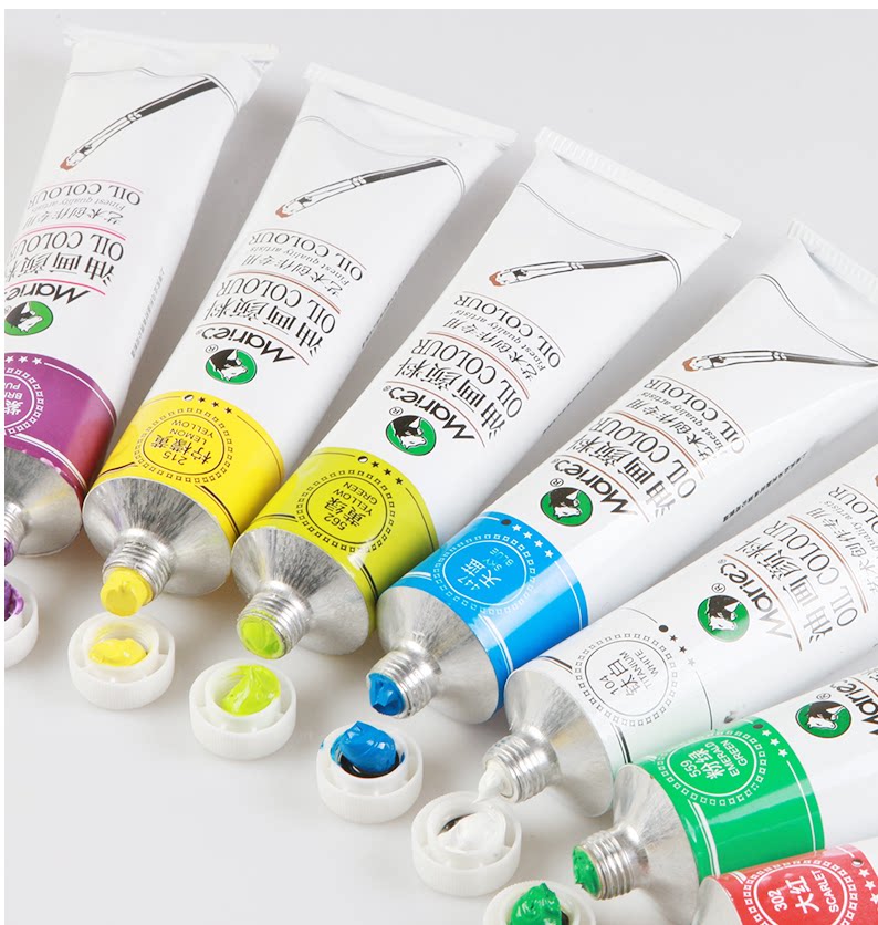 油画颜料马利柠檬艺术创作专用o1170画框绘画油画颜料