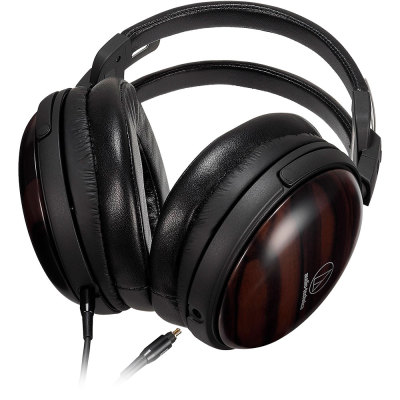 audiotechnica铁三角ath-awkt檀木hifi声带行货游戏电竞头戴耳机 原价