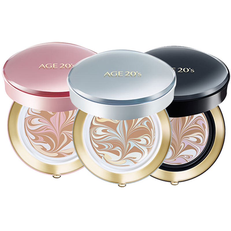 韩国爱敬全能气垫bb超越age20s钻石cc控油bb霜