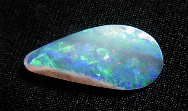 促销彩色宝石七彩欧泊裸石戒面101克拉吊坠戒指其他