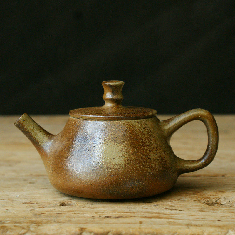 云南龙窑无釉柴烧素烧土陶粗陶手工中式复古茶壶