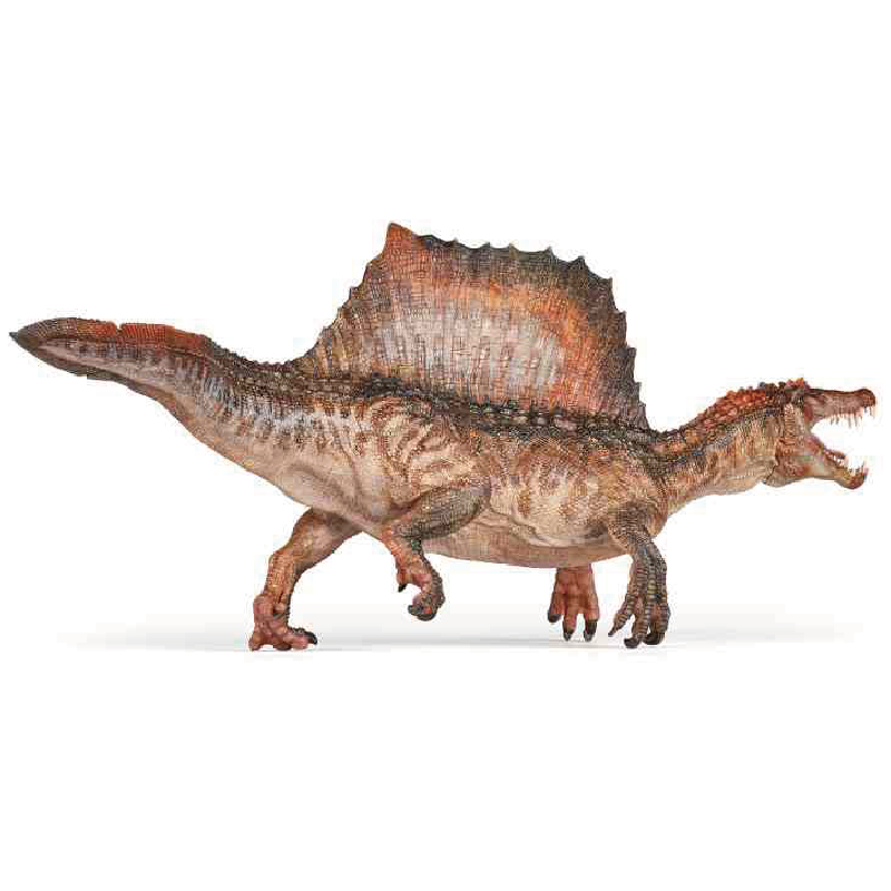 法国papo限量棘龙脊背55077侏罗纪恐龙古兽仿真仿真