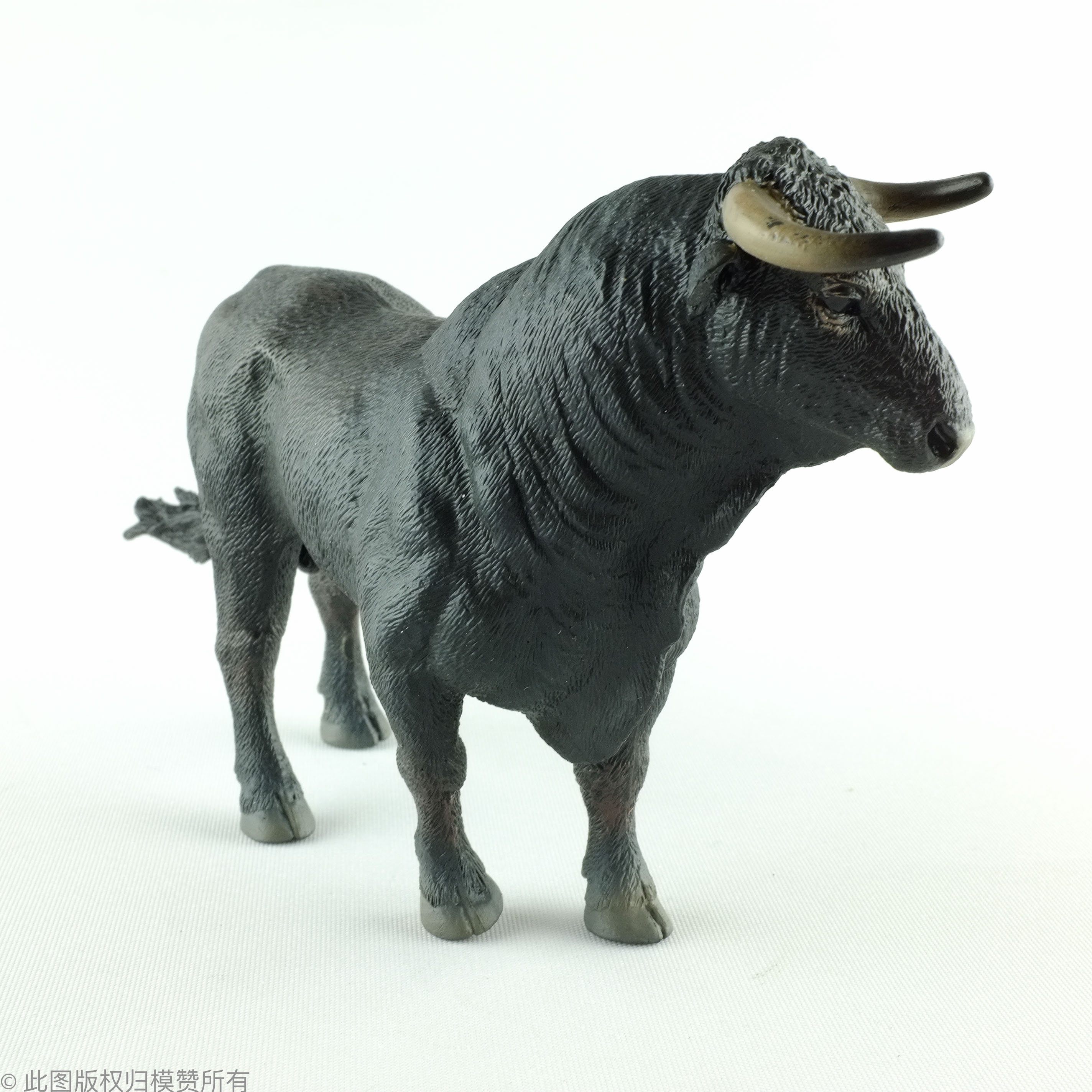 模赞collecta你他农场仿真动物模型西班牙公牛88803