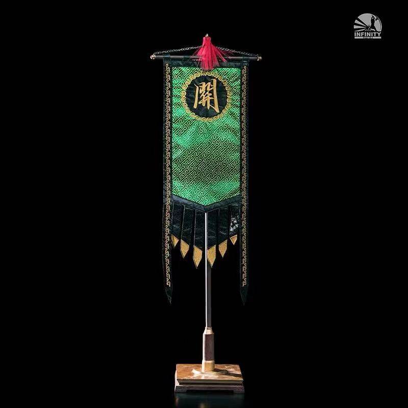 关羽战旗促销开天工作室站旗三国虎将礼包手办