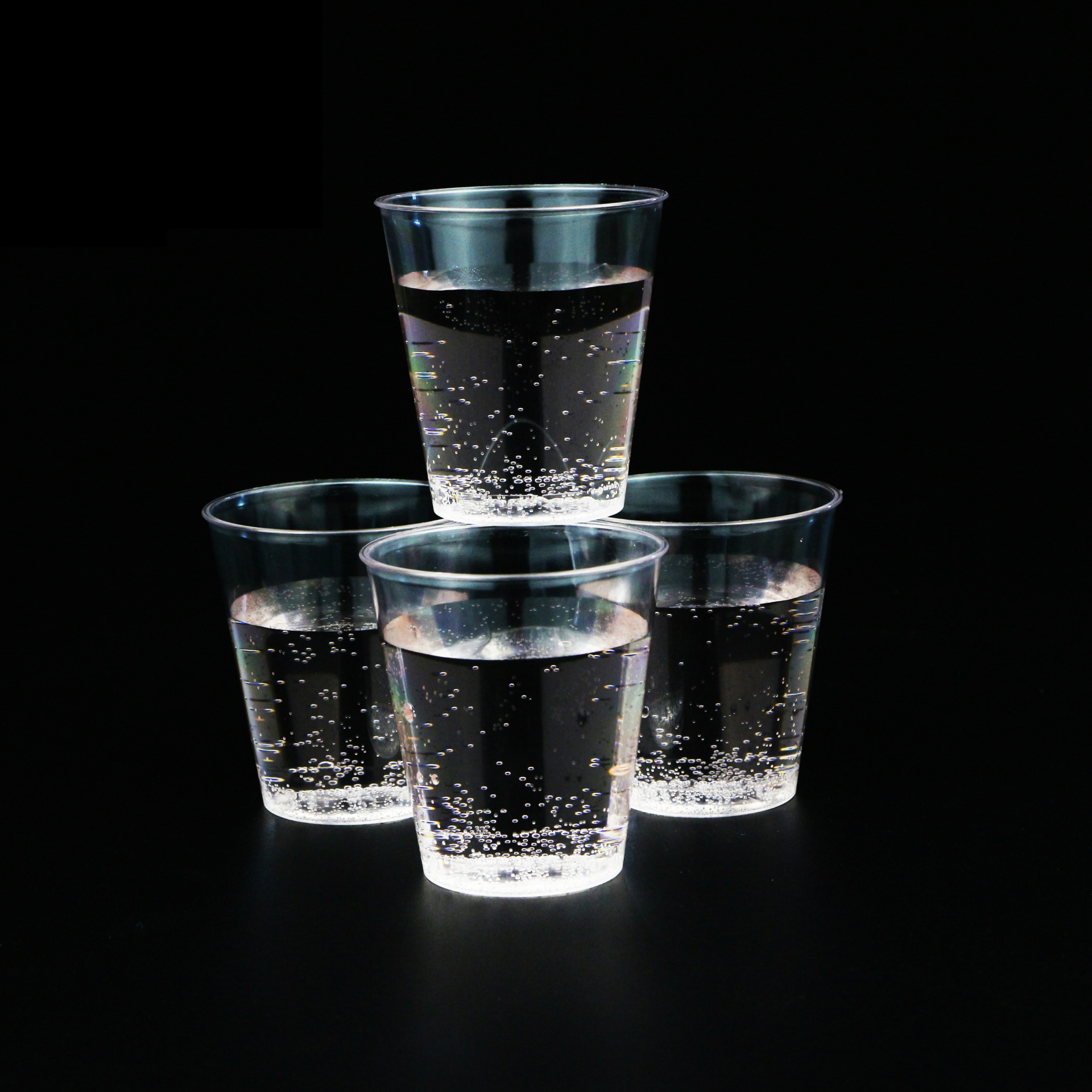 50ml 一次性ps航空杯子加厚硬质塑料杯小号试饮品尝功夫茶杯1.5oz