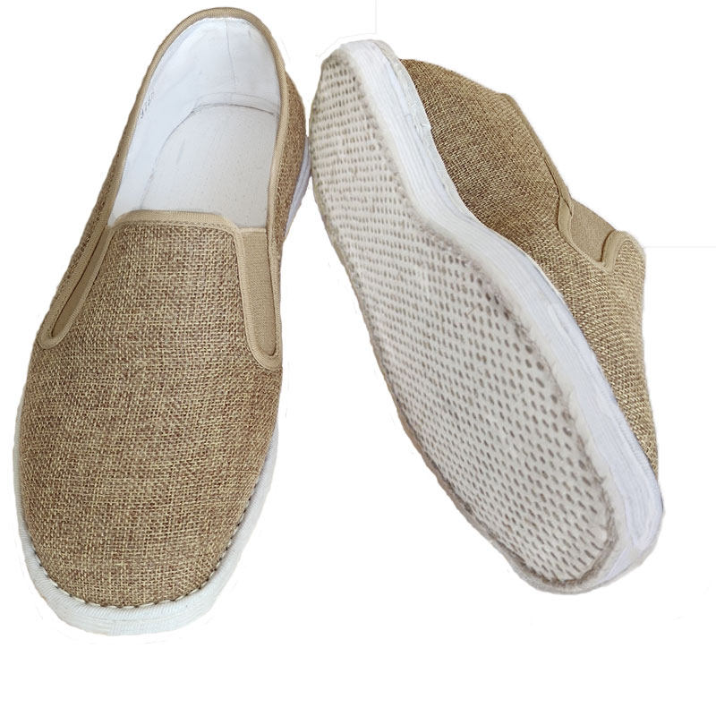 亚麻布鞋新款男春抗菌防臭透气吸汗布鞋