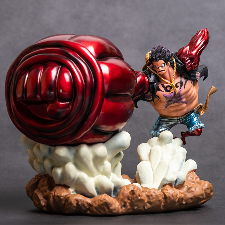 海贼王手办路飞人大型号四挡猿王枪套装车载模型海贼王手办专区