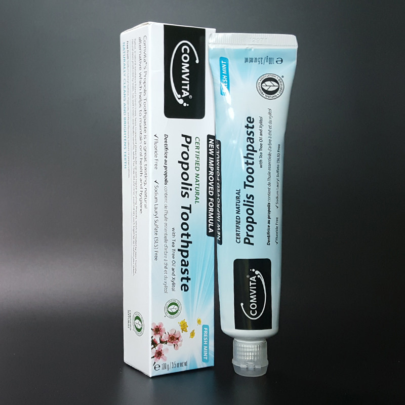 新西兰进口康维他comvita蜂胶牙膏6支装甘草味预防口腔儿童可用