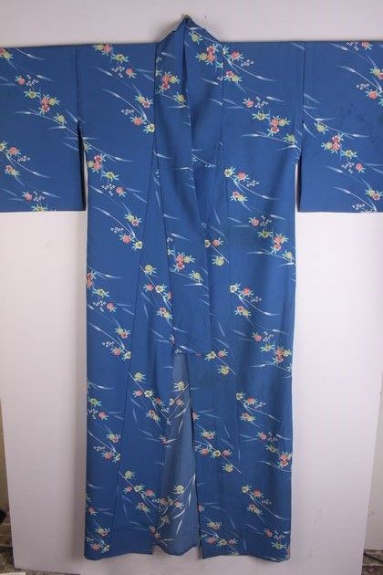 古着vintage传统日本和服浴衣羽织和风印花舞台民族服装