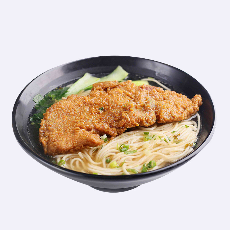 沙县小吃吃过油带骨大排120片红烧猪排面套餐饭猪排