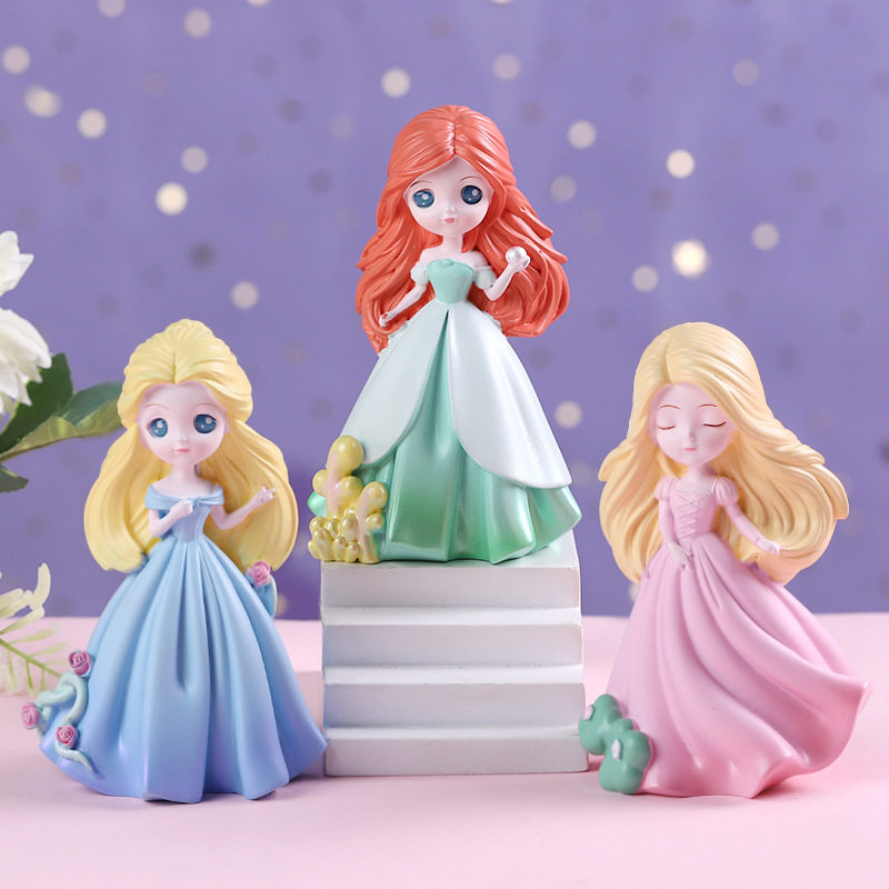 迪士尼公主日记盲盒网红2021新款女孩手办女生生日潮玩盲盒