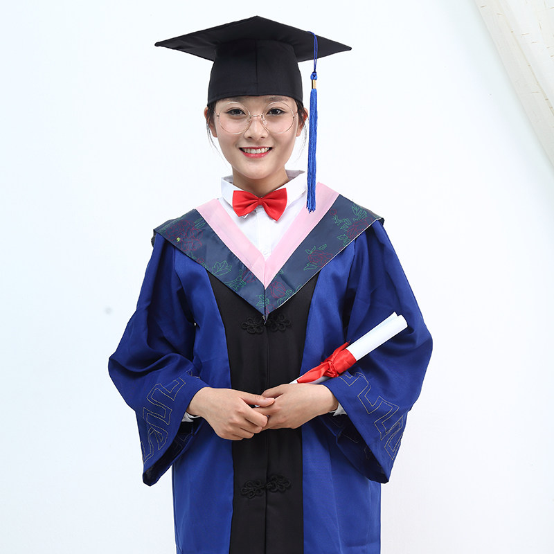 硕士大学生男女毕业礼服学院风班披肩文科成人学生校服