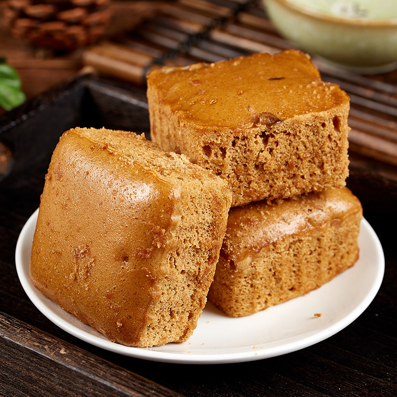 宁波特产传统手工红糖馒头方糕发糕点90gx12个儿童早餐面食面点心