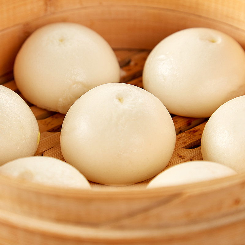 奶黄包925g袋装儿童健康广式早餐半成品包子面食面点包点