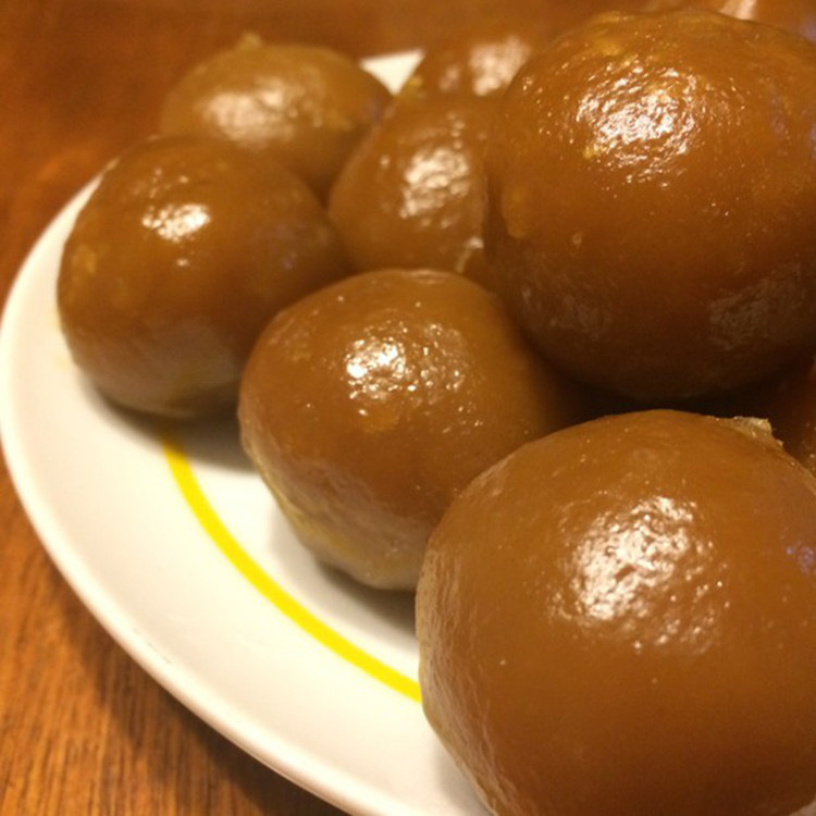 宁波特产传统糕点甜食纯糯米手工制作点心灰汁团米糕发糕现做现卖