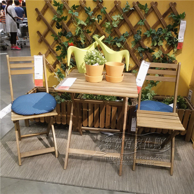 椅子鉴赏宜家ikea阿霍折叠户外沙滩椅灰褐色折叠椅