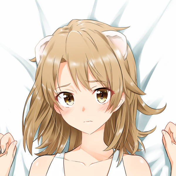 我的青春恋爱爱物语果然有问题一色彩羽动漫抱枕周边动漫毛绒