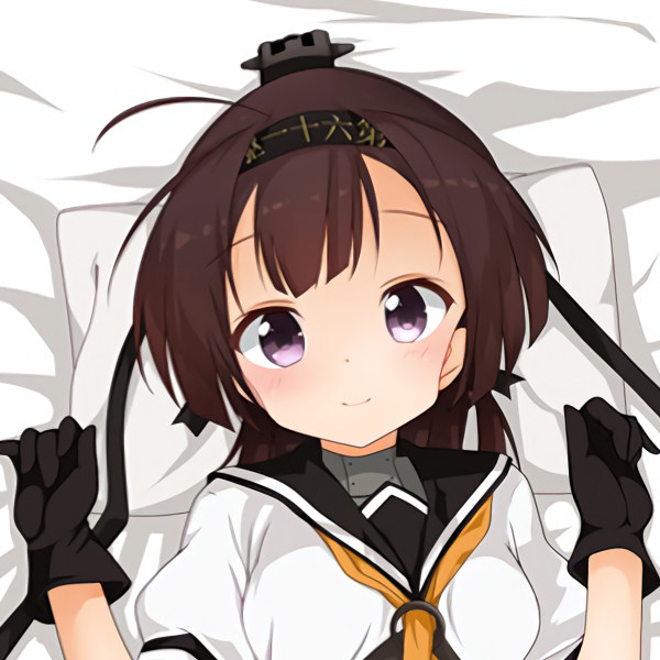 抱枕舰队collection秋月动漫身长靠垫枕头枕套礼物动漫毛绒