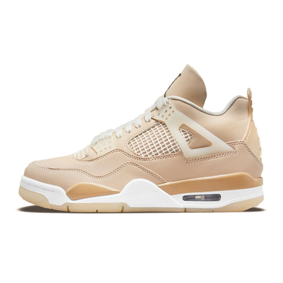 airjordan4白樱花粉藕色aj4微光女运动休闲气垫篮球鞋dj0675200