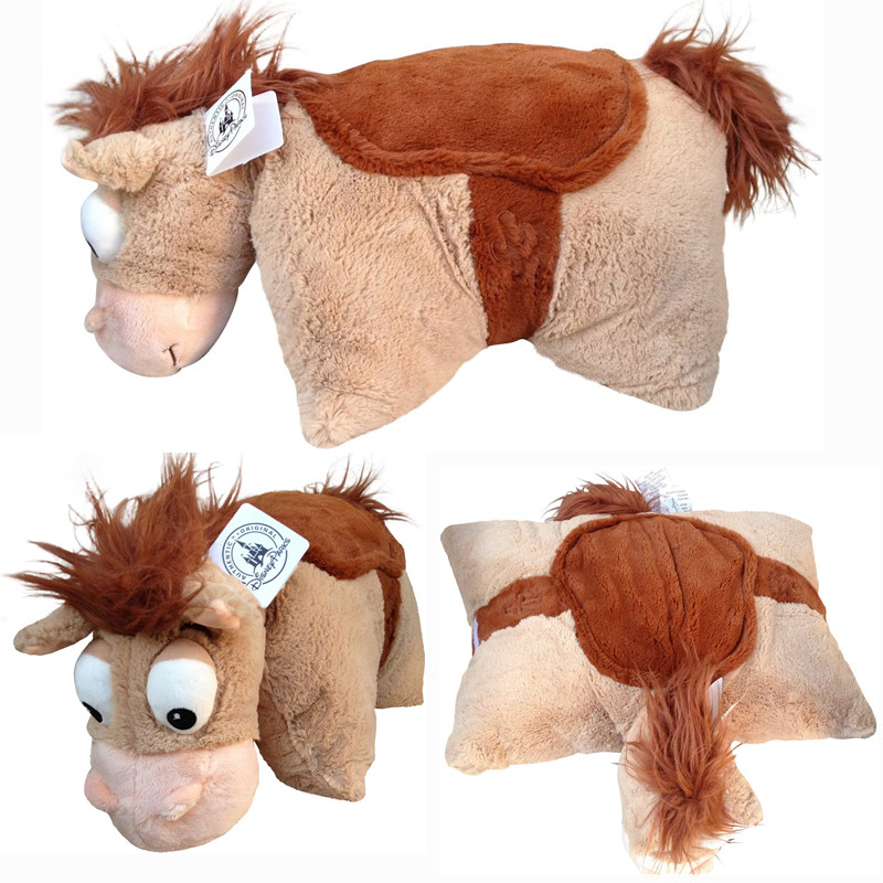 红心马毛绒毛绒抱枕玩具总动员bulleyes小马毛绒玩具玩偶毛绒布艺类