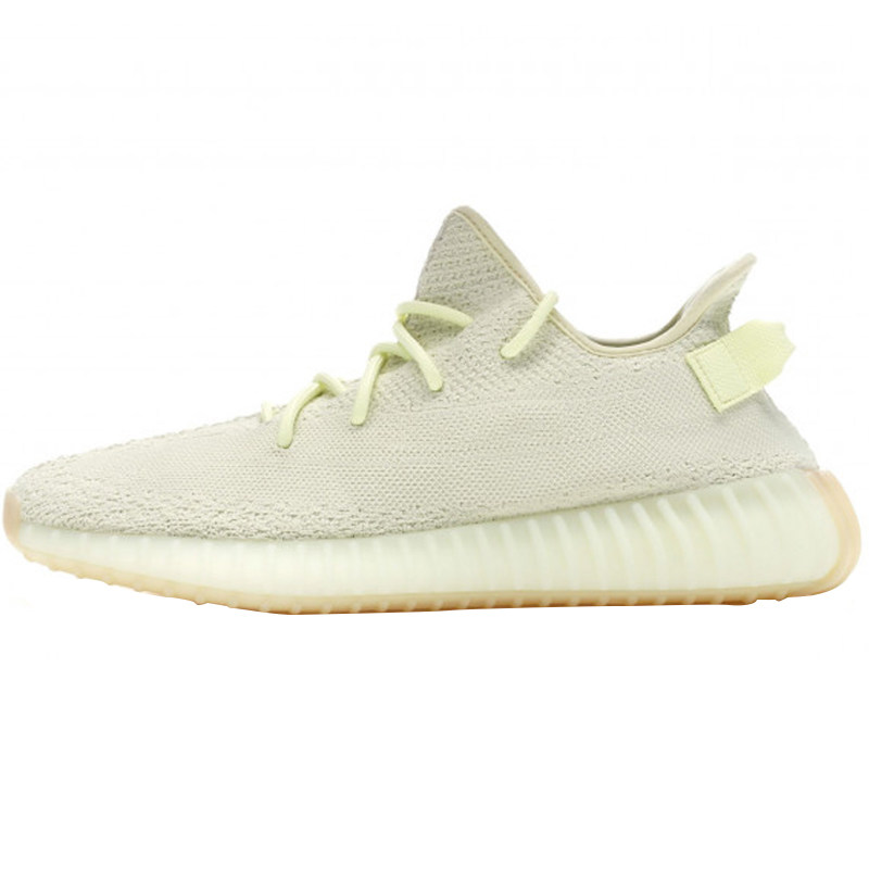 adidasyeezyboostv2butter黄油花生酱侃爷椰子跑鞋f36980跑步鞋