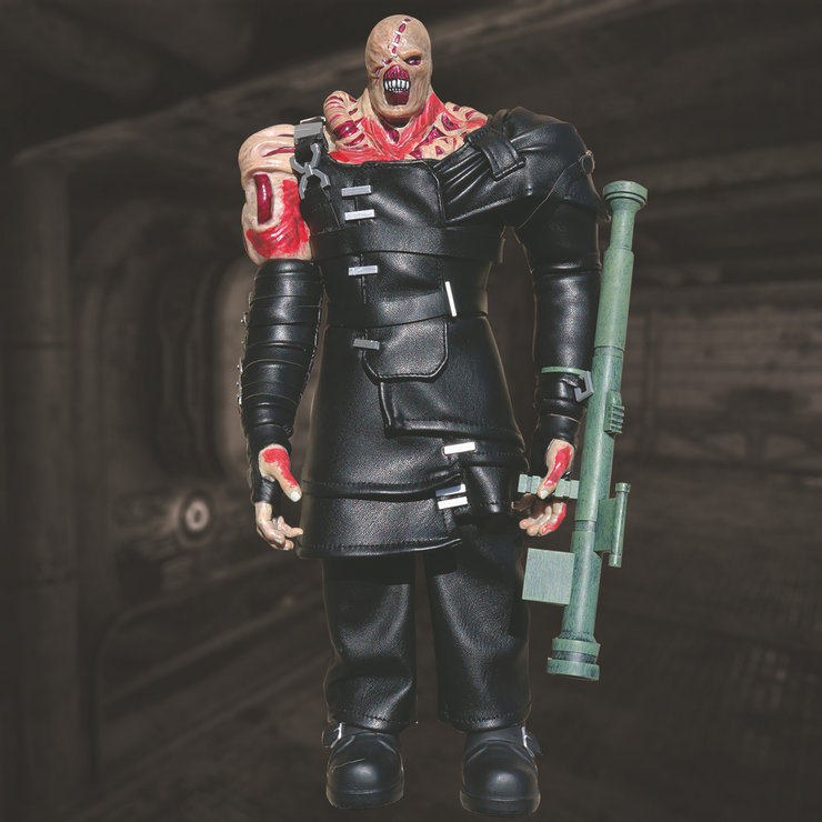 生化危机nemesis暴君追踪者15寸可动公仔手办模型摆件潮玩盲盒