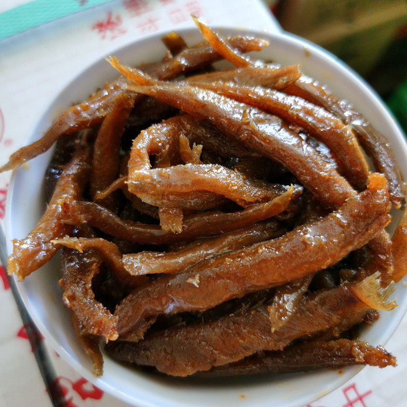 包邮海一百香酥海泥鳅6袋158克零食食鱼酒菜即食鱼干