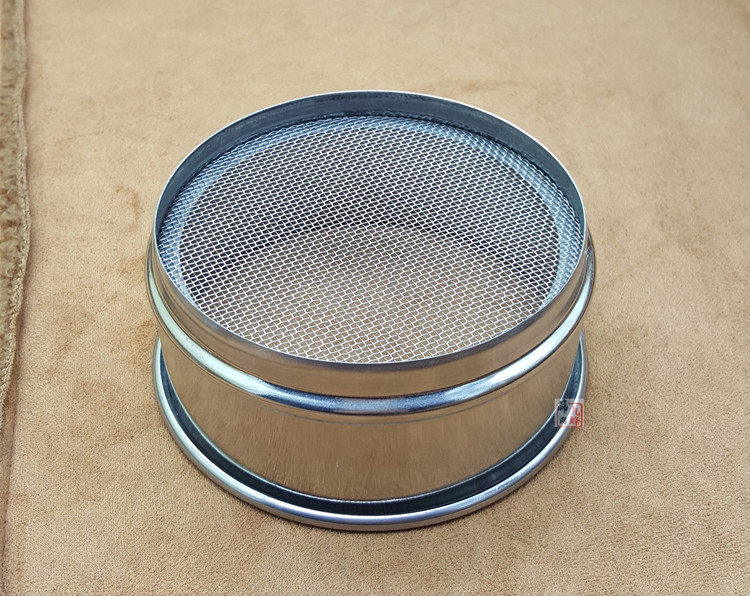 实验面粉目标超细筛子网筛过滤不锈钢10cm标准面粉筛