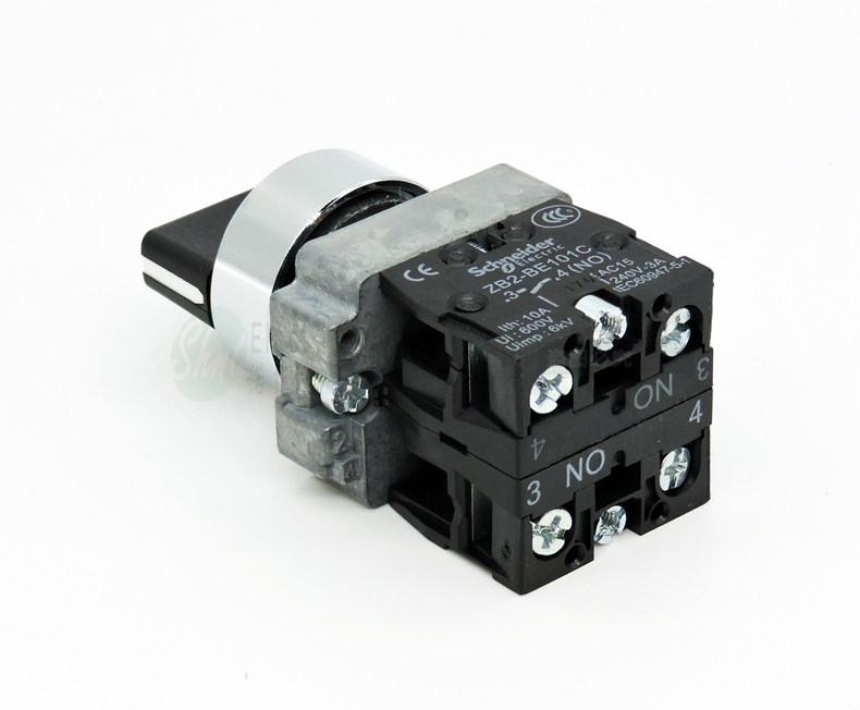 原装施耐德三档自复位旋钮开关xb2bd53czb2bd5czb2bz103c