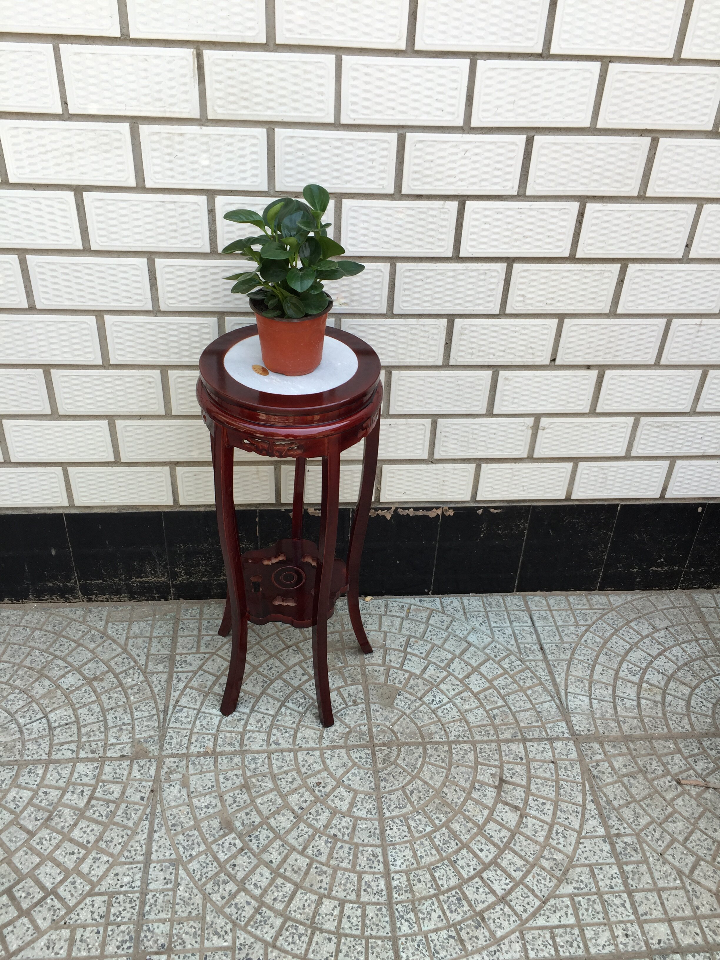 仿古木质实木花架子花盆底座盆景架子客厅绿萝中式阳台吊兰架特价