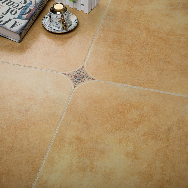 自带角花欧式仿古砖 600x600客厅地砖 复古砖卧室地板砖防滑瓷砖
