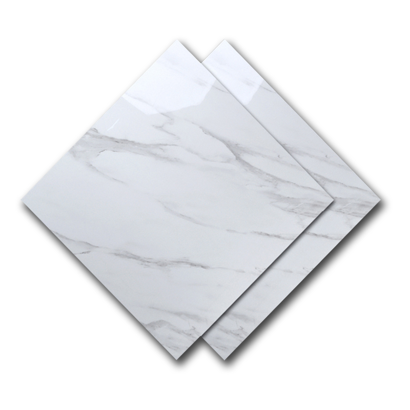 灰色地板砖800x800大理石客厅餐厅防滑白色地砖全抛釉卧室瓷砖