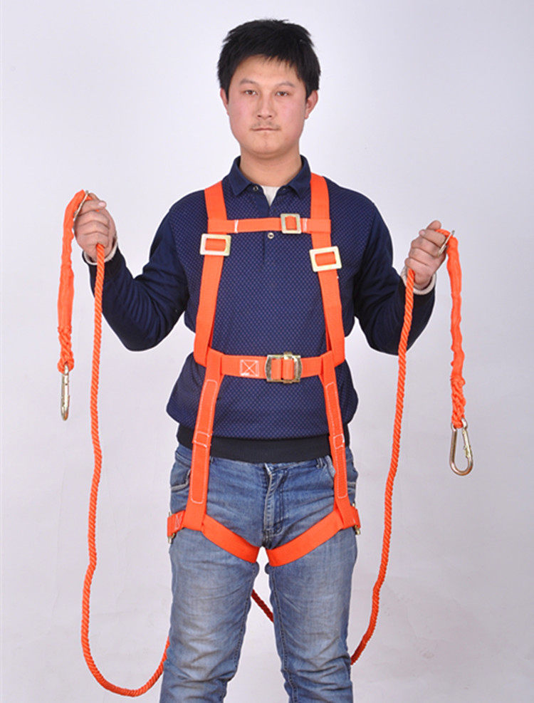 高空作业安全带户外施工保险全身五点欧式空调安装安全带