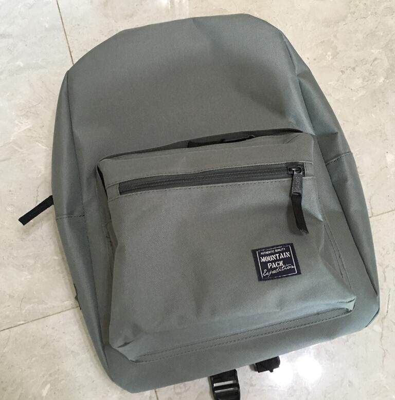 spao双肩包韩版学生书包学院风背包超轻电脑包撞色旅行包韩国背包