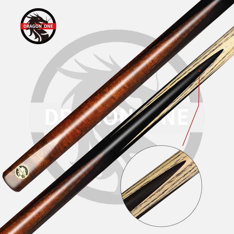 球杆一台龙一8号小头10mm八系系列中式斯诺克台球杆