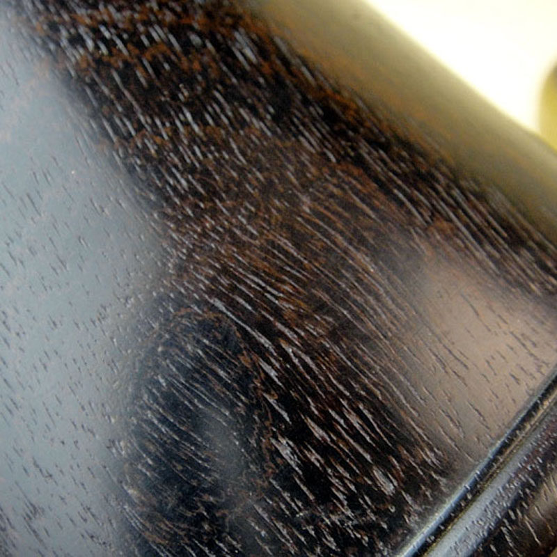 笔筒非洲紫檀檀木钩边古典器形牛毛纹血檀明木雕