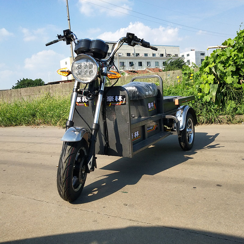 18年快餐家用代步快递拉客载货载重电动三轮车