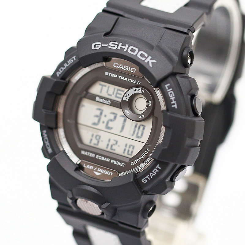 卡西欧手表g-shockgbd-800-1blu蓝牙运动电子日韩腕表