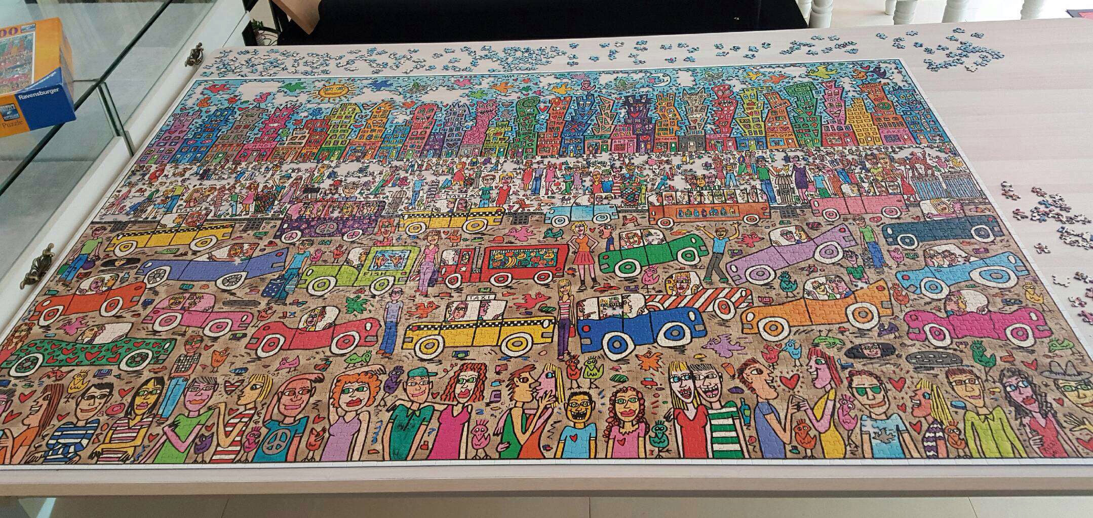 ravensburger进口成人拼图rizzi童话世界5000片陈意涵意涵同款拼图