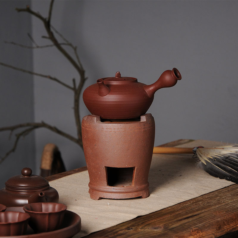 炭炉茶壶煮茶烧炭木炭家用茶室风炉橄榄炭乌茶道