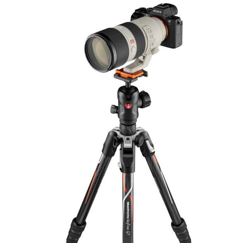 曼富图befree碳纤维mkbfrtc4gta-bh三脚架云台套装索尼特别云台