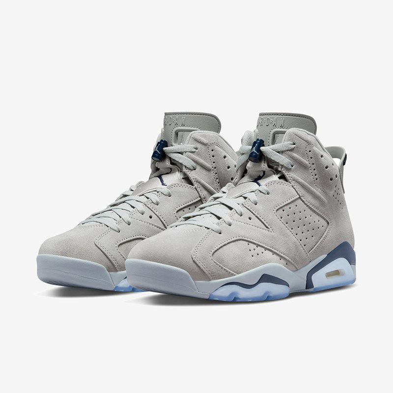 airjordanaj6男鞋乔治灰蓝麂皮高帮篮球鞋ct8529-012篮球鞋